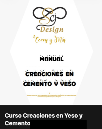 Manual Creaciones en Cemento y Yeso